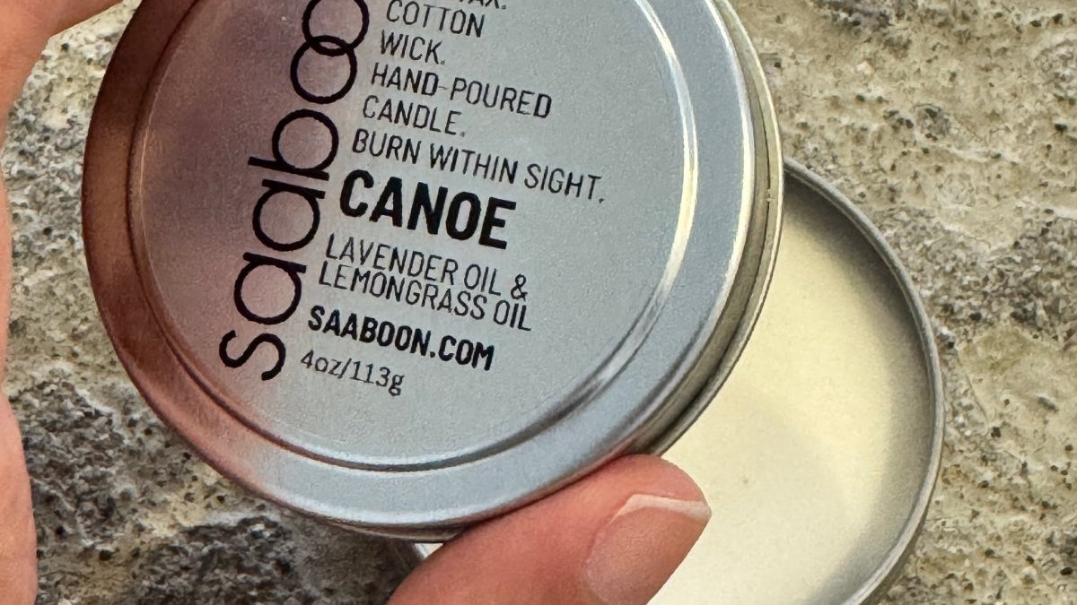 CANOE CANDLE - SAABOON