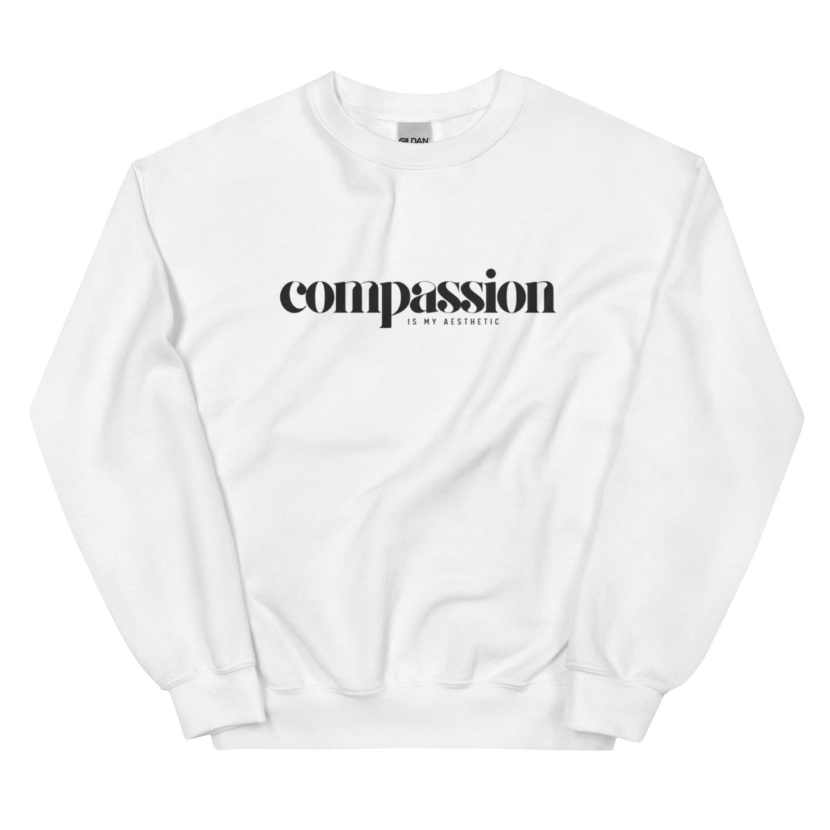 Compassion is My Aesthetic - Unisex Sweatshirt - SAABOON