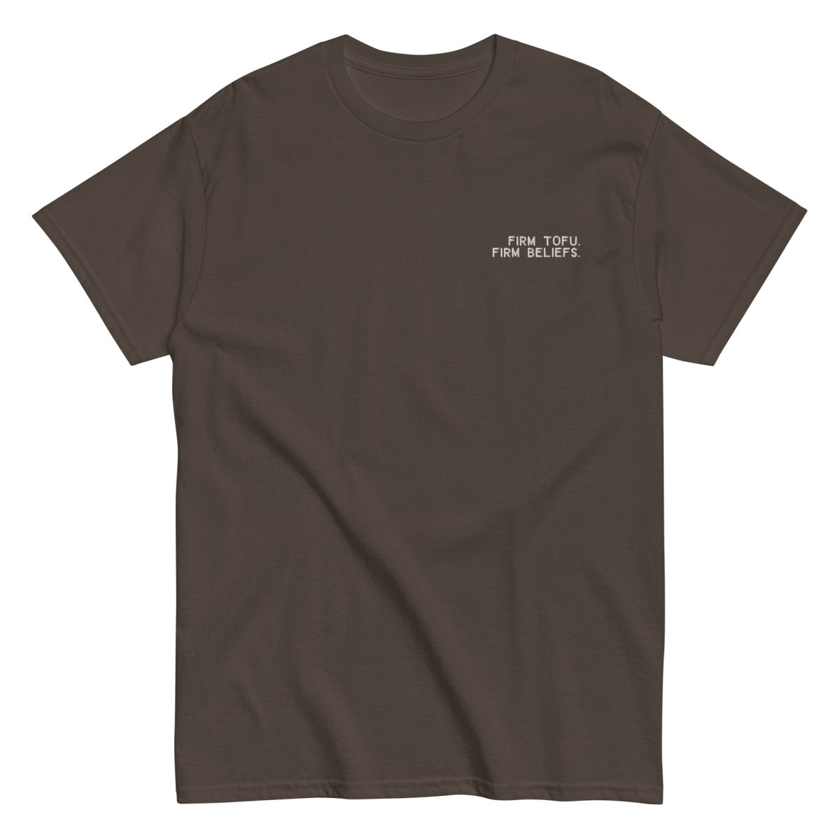 Firm Tofu. Firm Beliefs - Unisex classic tee - SAABOON
