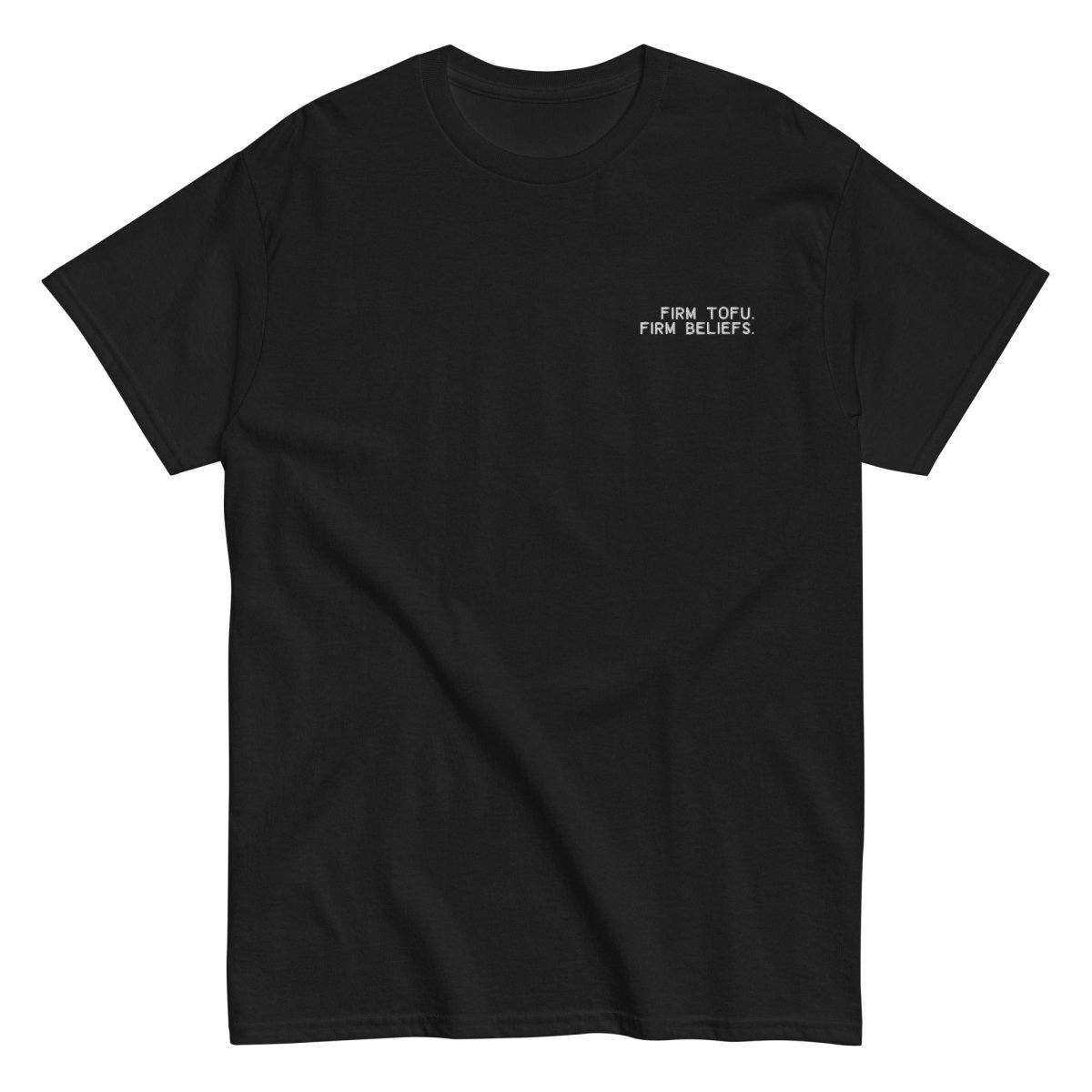 Firm Tofu. Firm Beliefs - Unisex classic tee - SAABOON