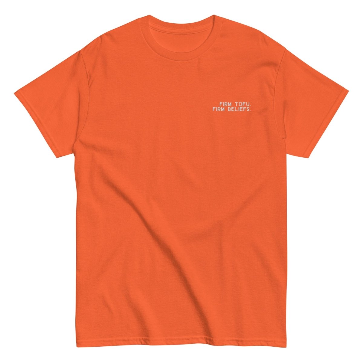 Firm Tofu. Firm Beliefs - Unisex classic tee - SAABOON