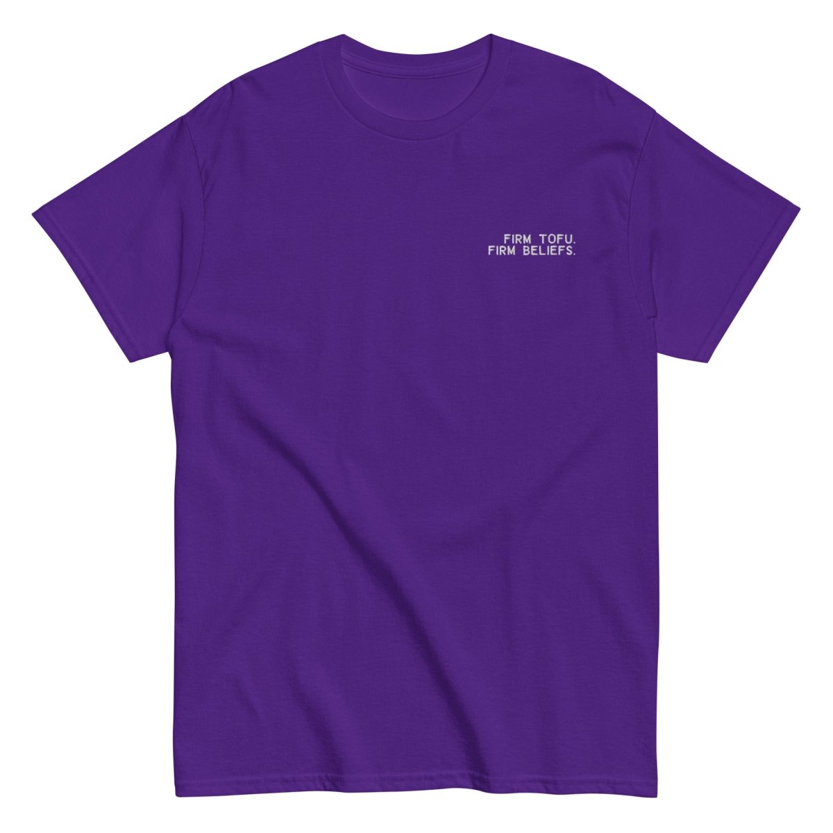 Firm Tofu. Firm Beliefs - Unisex classic tee - SAABOON