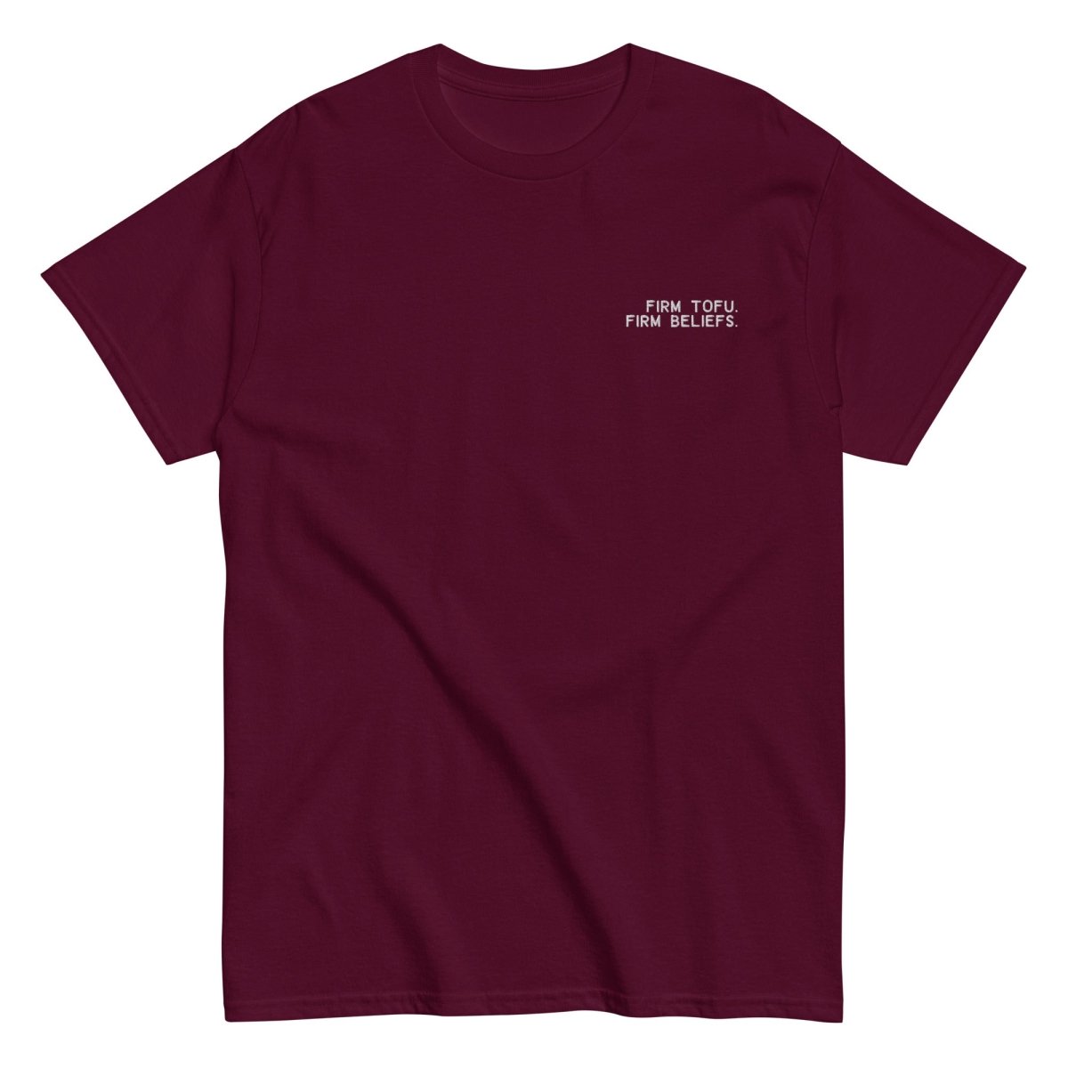Firm Tofu. Firm Beliefs - Unisex classic tee - SAABOON