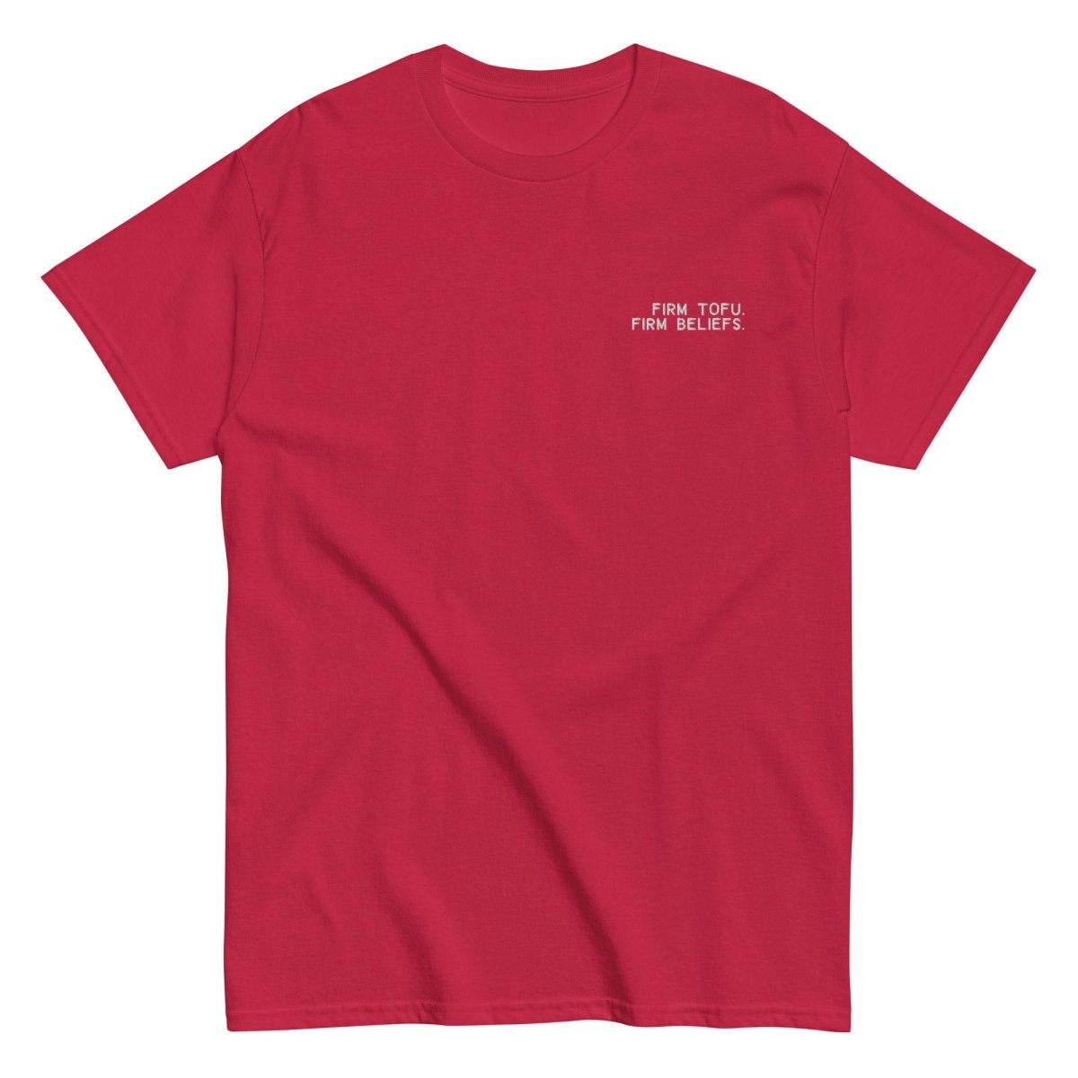 Firm Tofu. Firm Beliefs - Unisex classic tee - SAABOON