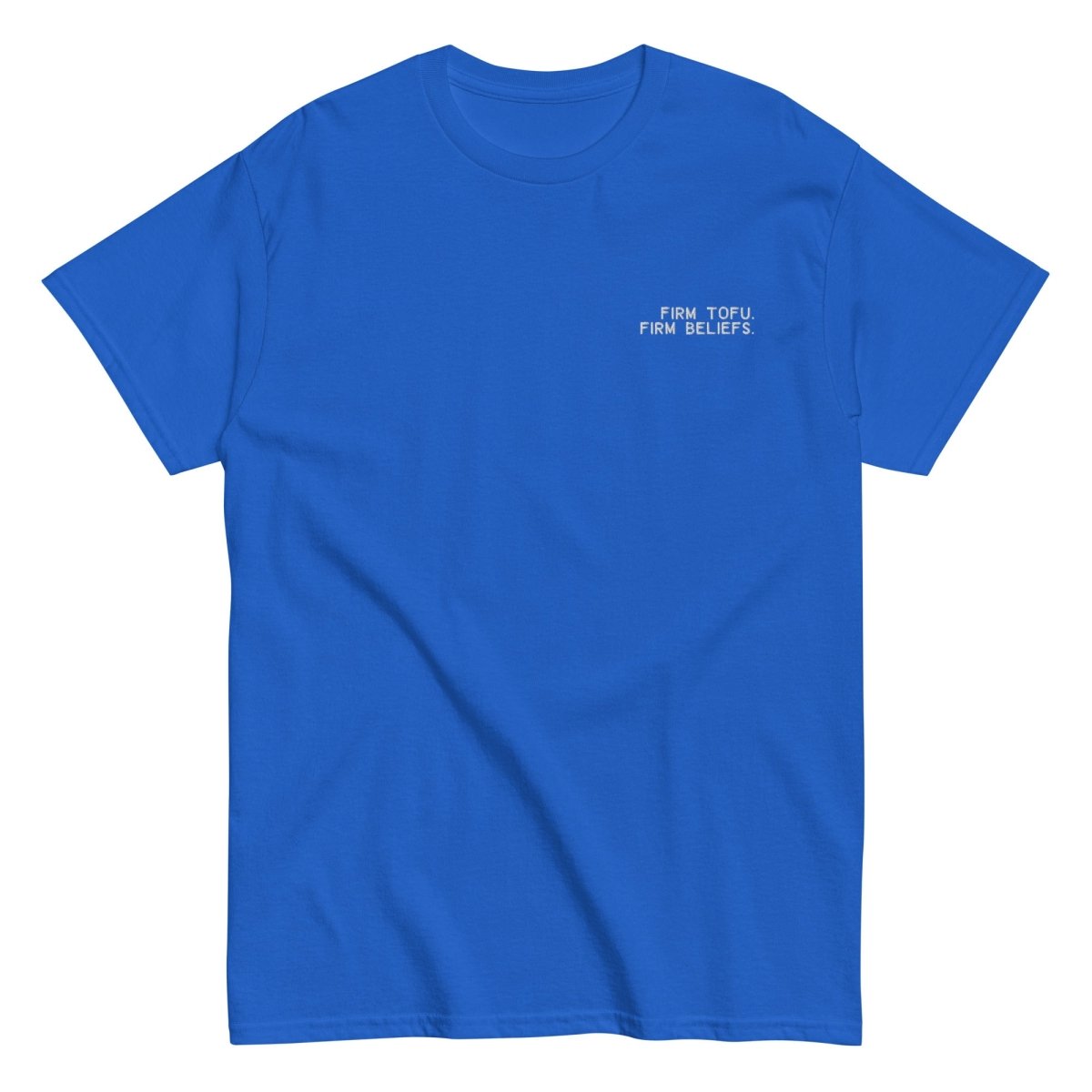 Firm Tofu. Firm Beliefs - Unisex classic tee - SAABOON