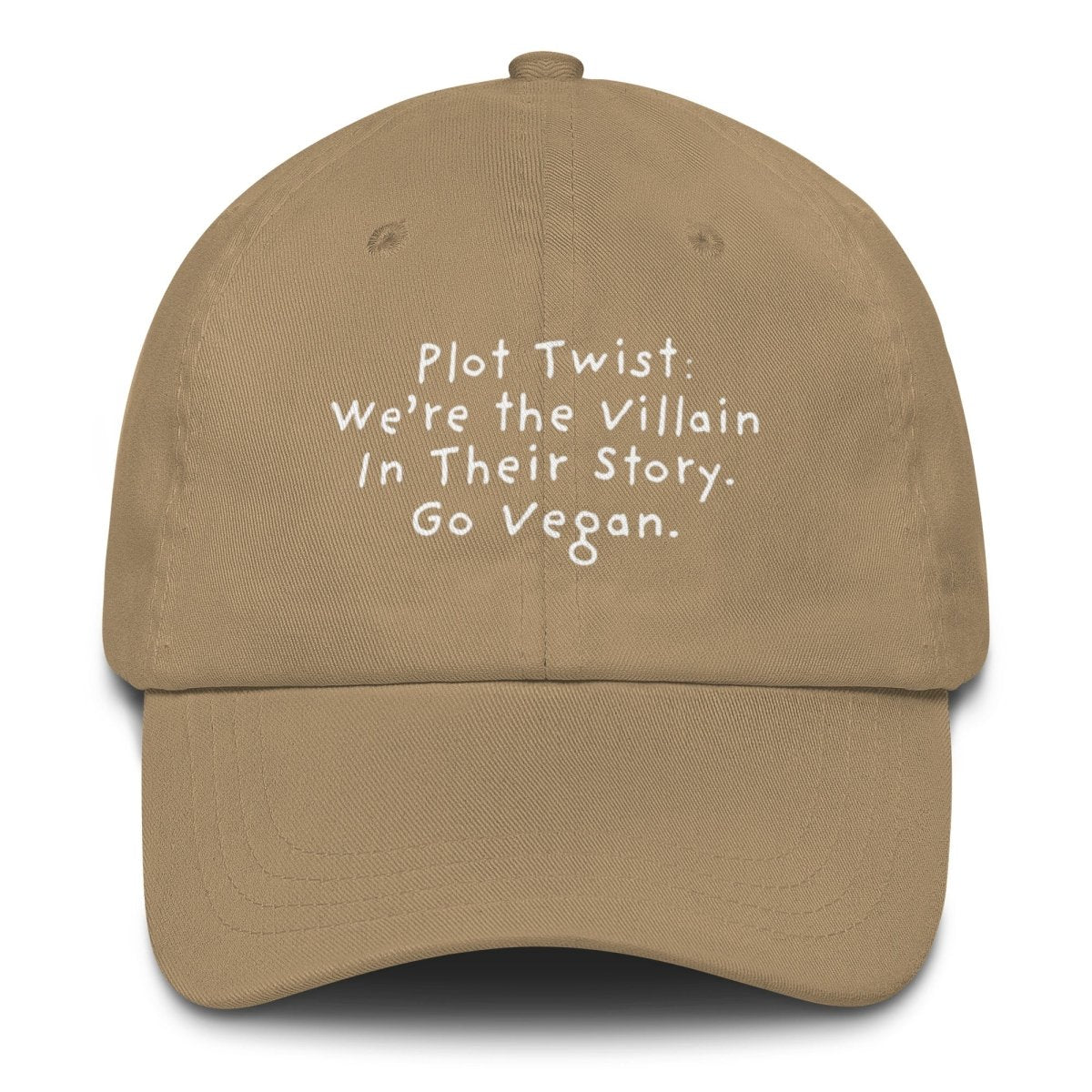 Plot Twist: We're the Villian in Their Story. Go Vegan - SAABOON