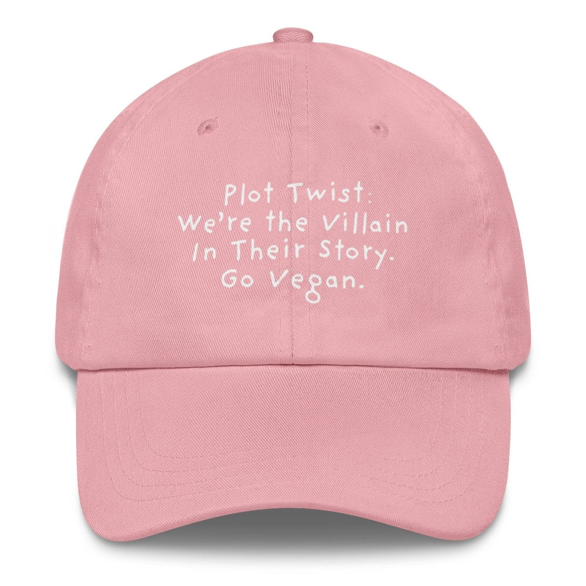 Plot Twist: We're the Villian in Their Story. Go Vegan - SAABOON
