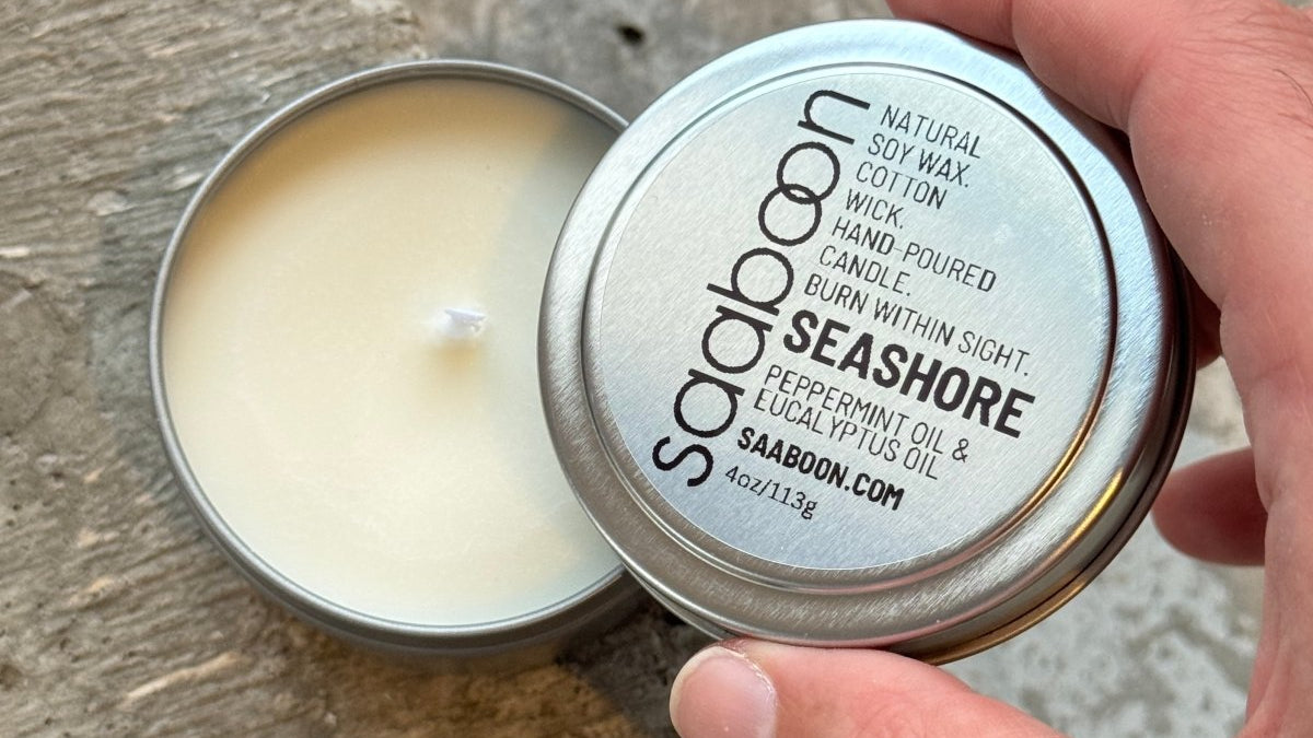 SEASHORE CANDLE - SAABOON