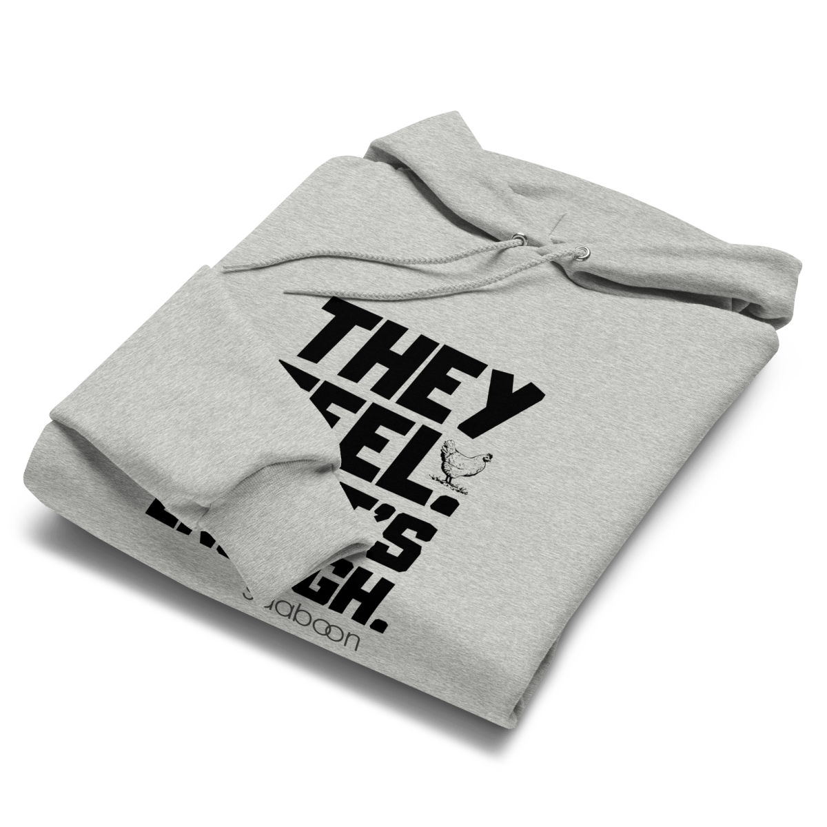 They Feel. That’s Enough - Unisex Champion Hoodie - SAABOON