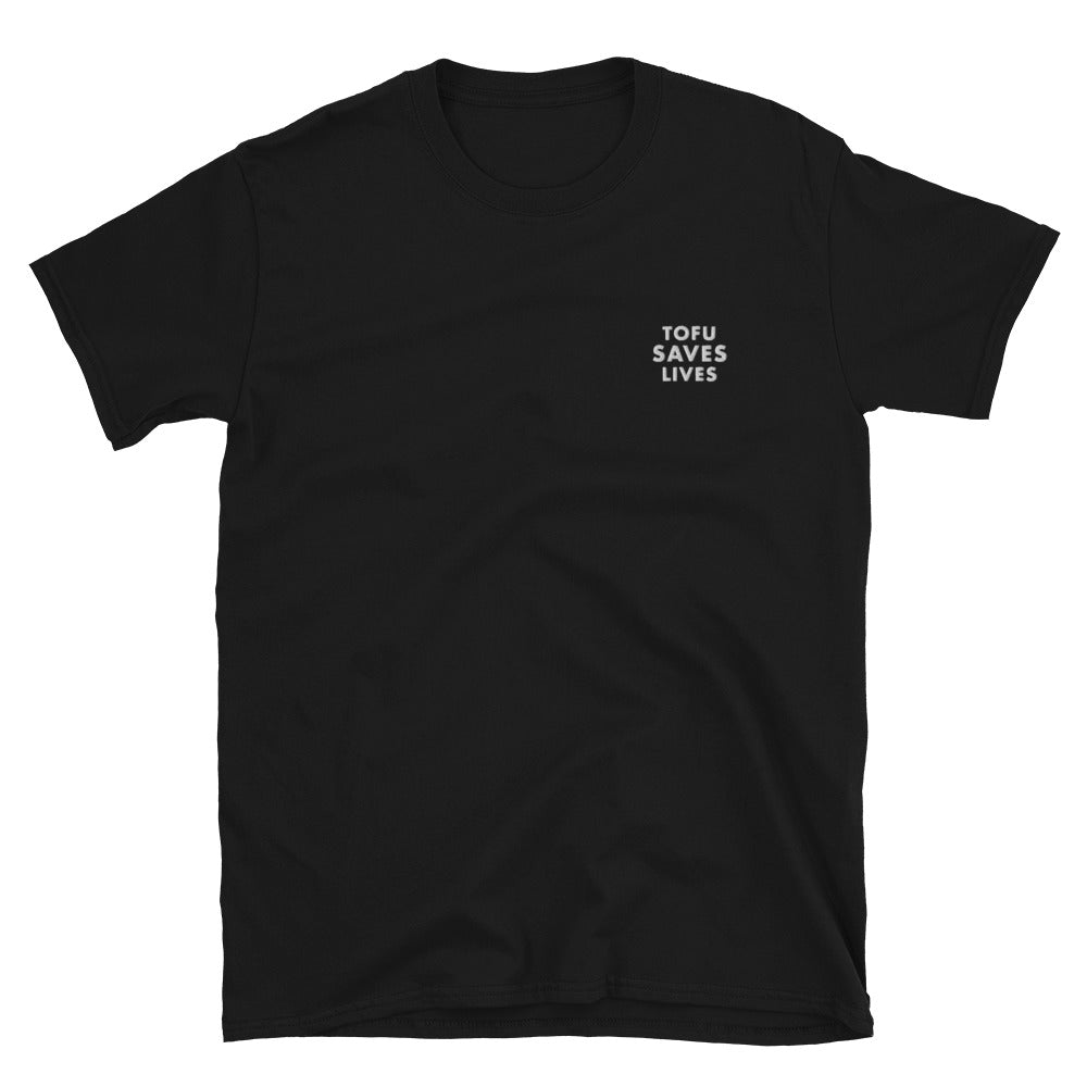 Tofu Saves Lives - Short - Sleeve Unisex T-Shirt - SAABOON