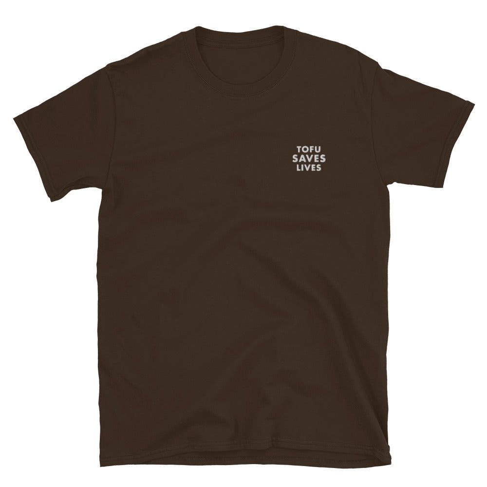 Tofu Saves Lives - Short - Sleeve Unisex T-Shirt - SAABOON