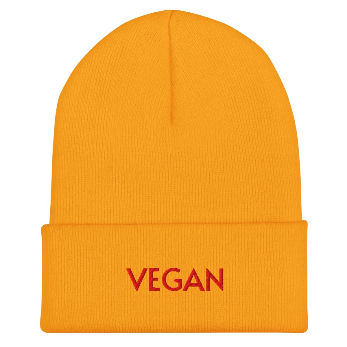 Vegan - Cuffed Beanie - SAABOON