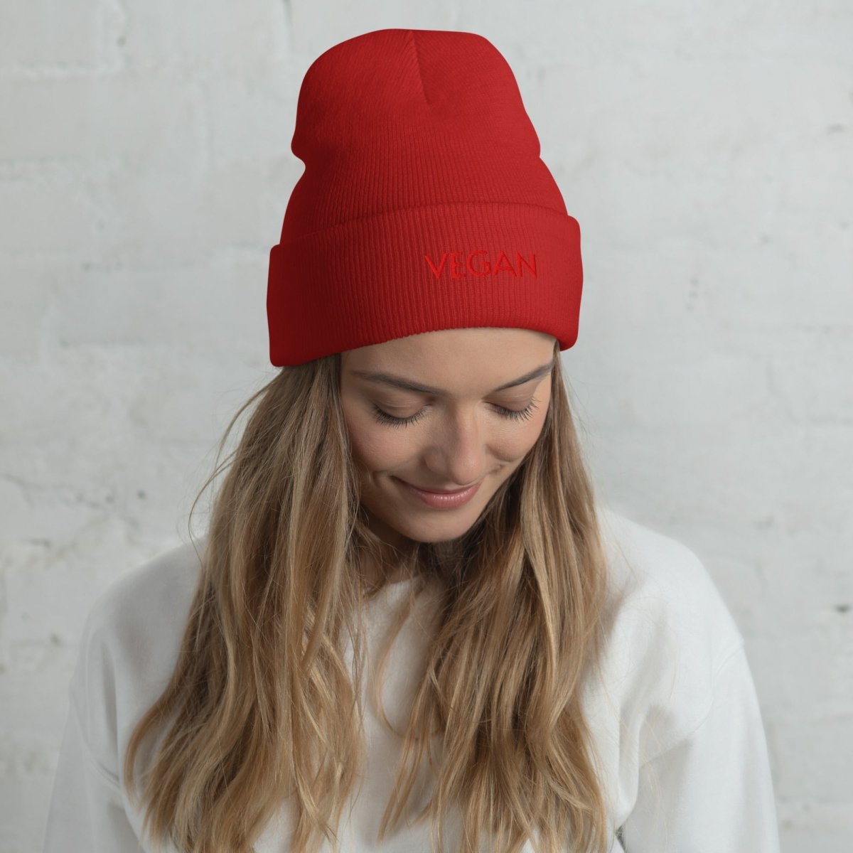 Vegan - Cuffed Beanie - SAABOON