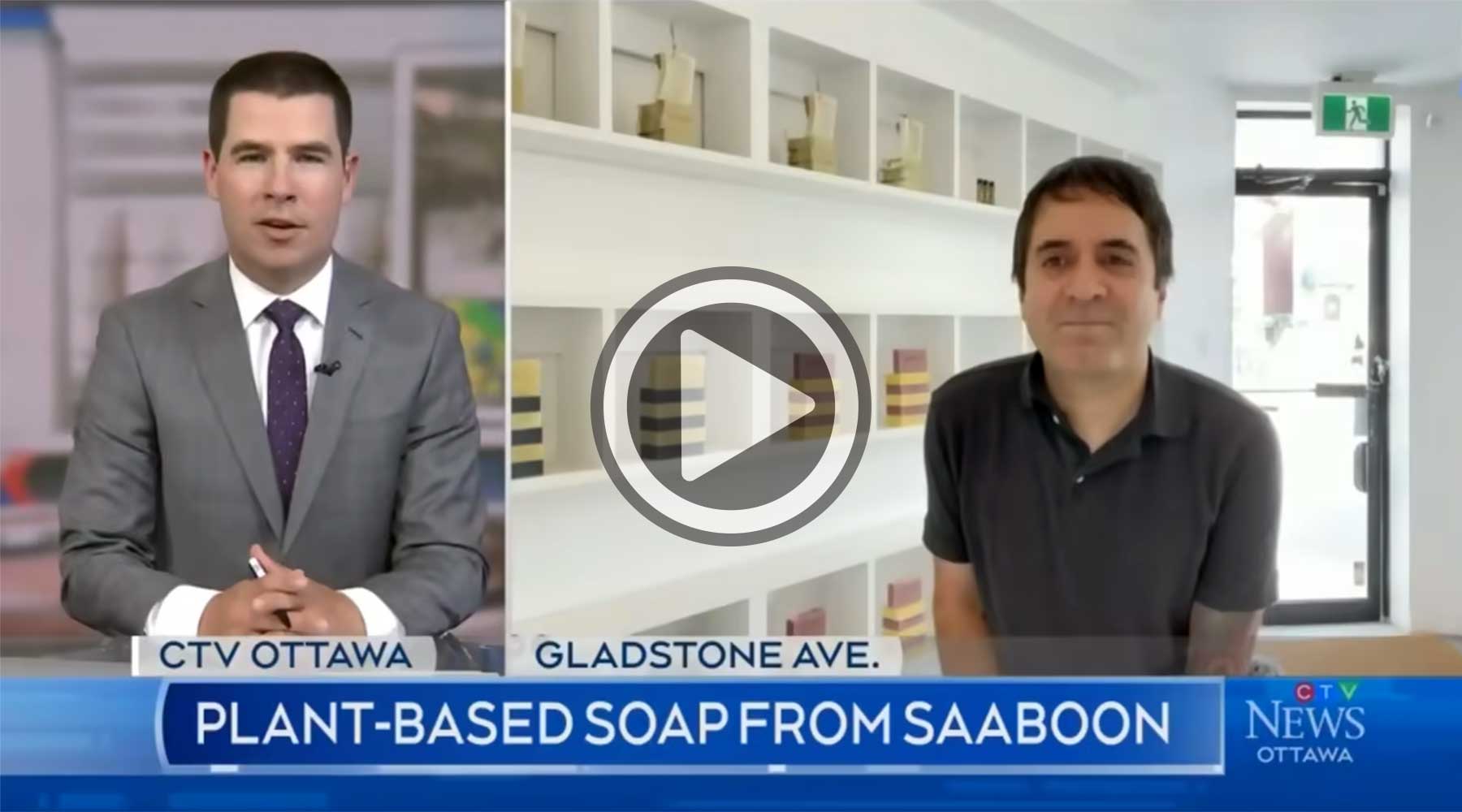 SAABOON Featured on CTV Ottawa News | Vegan Soap Interview - SAABOON