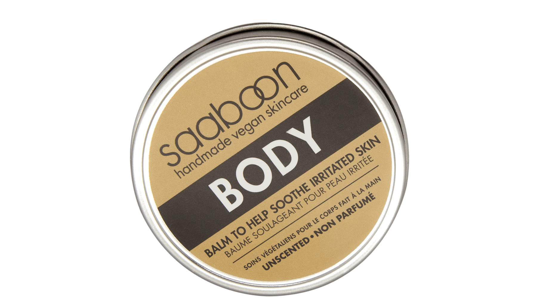 BODY BALM - SAABOON - Nourishing plant-based skin salve providing hydration and protection for all skin types. Unscented.