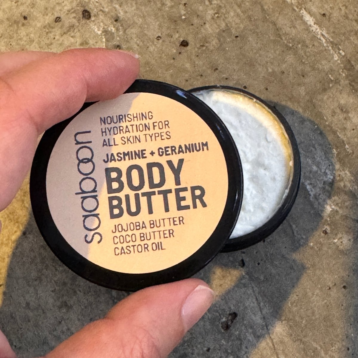 BODY BUTTER (jasmine + Geranium) - SAABOON