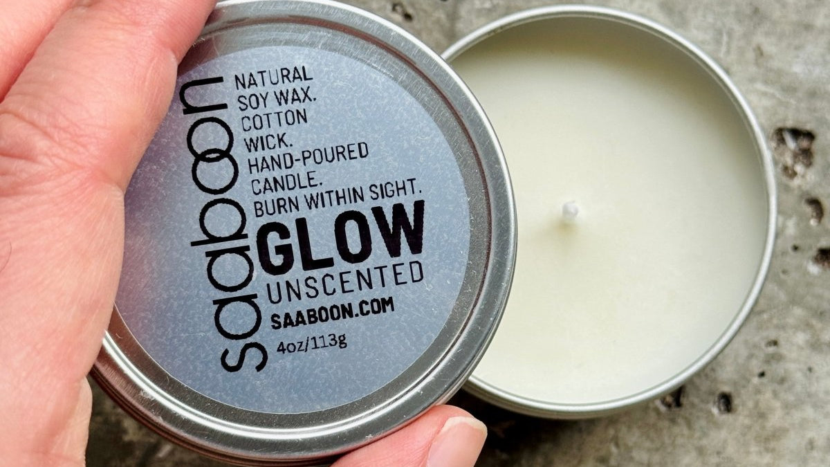 GLOW CANDLE | UNSCENTED - SAABOON
