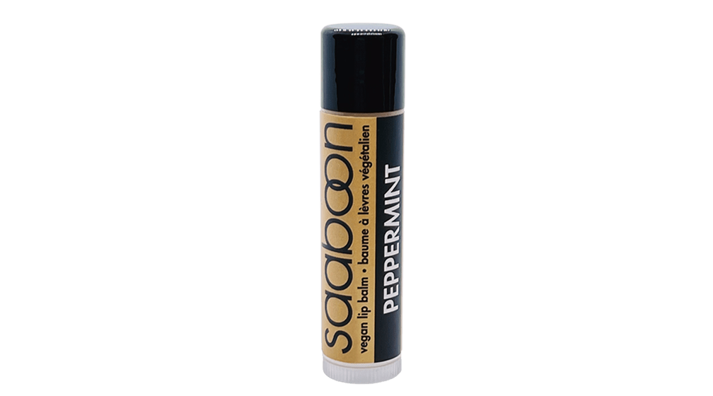 PEPPERMINT LIP BALM - SAABOON - Experience a refreshing, minty burst of hydration with our all-natural, nourishing lip balm.